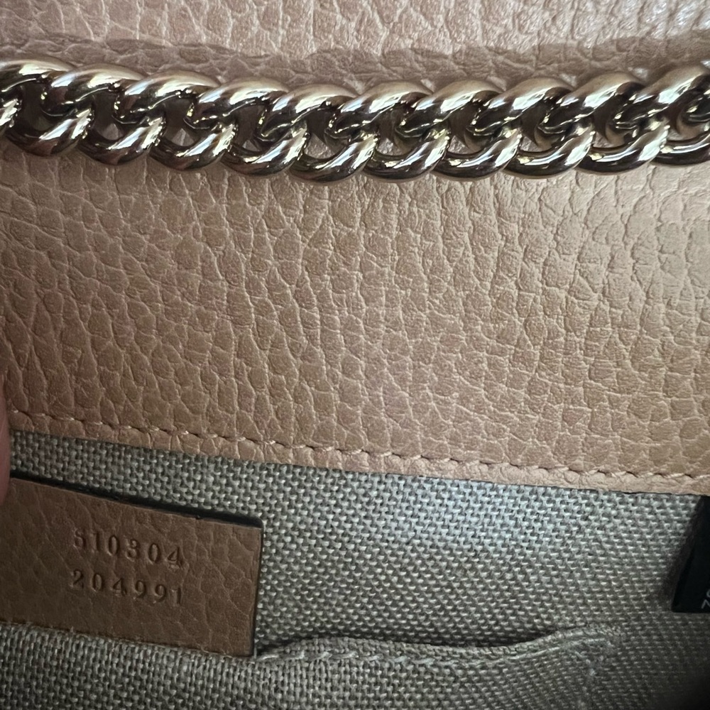 Gucci Interlocking Medium Light Pink Calfskin Sho… - image 5